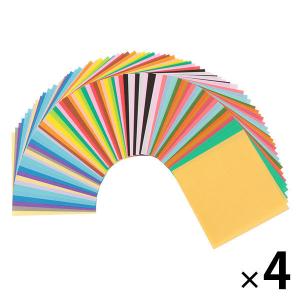無印良品 おりがみ 150mm角 27色 80枚入り 1セット（4袋） 良品計画の商品画像