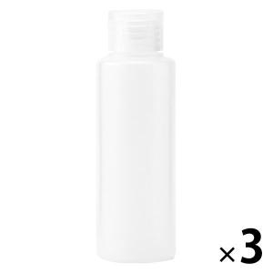 無印良品 ポリエチレン小分けボトルワンタッチキャップ・100mL 3個 良品計画の商品画像