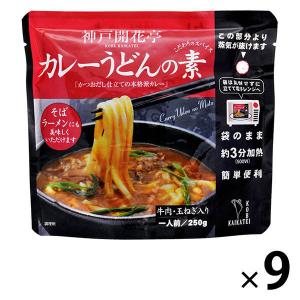 開花亭 カレーうどんの素 250g 9個