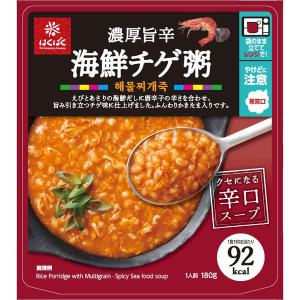 【ワゴンセール】はくばく 濃厚旨辛海鮮チゲ粥　180g 1個 はくばく｜LOHACO by アスクル