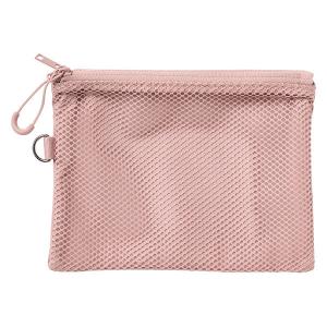 無印良品 ポリエステルダブルファスナーケース ピンク Ｍ 約１３．５×１９ｃｍ 良品計画｜LOHACO by アスクル