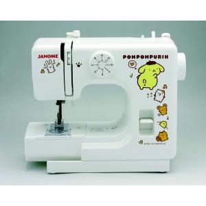【アウトレット】【外装箱に汚れ・傷アリ】ジャノメ JANOME ポムポムプリン 電動ミシン 軽量 コンパクトミシン 1台 PN-20