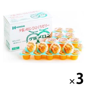 北辰フーズ 夕張メロンひとくちゼリー MM-8B 3箱 洋菓子 ギフト 手土産
