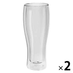 ツヴィリング ダブルウォール グラス ビア 410ml 2個セット タンブラー 保冷 保温 ツヴィリングJ.A.ヘンケルスジャパンの商品画像