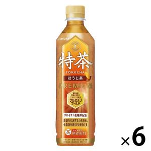 【特保・トクホ】サントリー 特茶ほうじ茶 500ml 1セット（6本）