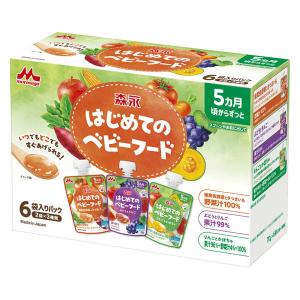 LOHACO - （5カ月頃から）はじめてのベビーフード 6袋入りパック 1箱