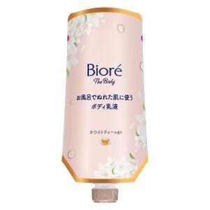 ビオレザボディ ぬれた肌に使うボディ乳液 肌しっとりホワイトティーつりさげパック 285ml 花王