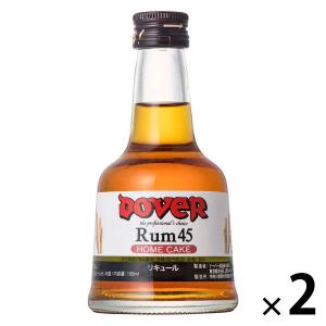 ドーバー ラム 45度 100ml 1セット（1本×2） ドーバー洋酒貿易 ホームケーキシリーズ リキュール ラム酒 製菓材料｜LOHACO by アスクル