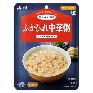 介護食 やわらか食 アサヒグループ食品 まんぷく日和 ふかひれ中華粥 6袋【舌でつぶせる】｜LOHACO by アスクル
