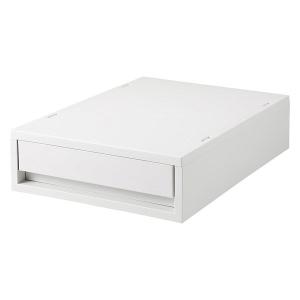 無印良品 再生ポリプロピレン入り 小物収納ケース 小 ホワイトグレー 約幅２６×奥行３７×高さ９ｃｍ 良品計画｜LOHACO by アスクル