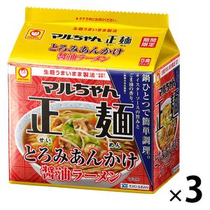 マルちゃん正麺 東洋水産 とろみあんかけ醤油ラーメン 5食パック