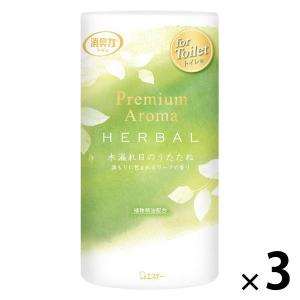 トイレの消臭力 プレミアムアロマ 木漏れ日のうたたね 400mL 1セット（1個×3） エステー 消臭 芳香剤｜LOHACO by アスクル
