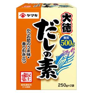 【アウトレット】だしの素大徳500g 1個 ヤマキ