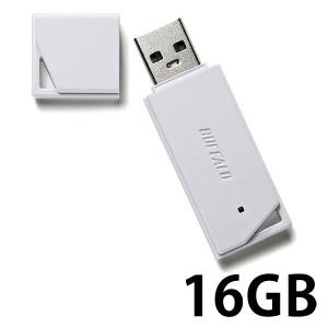 バッファロー USB2.0 どっちもUSBメモリー 16GB ホ RUF2-KR16GA-WH 1台｜LOHACO by アスクル