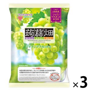 蒟蒻畑　シャインマスカット味 1セット（1個×3）｜LOHACO by アスクル