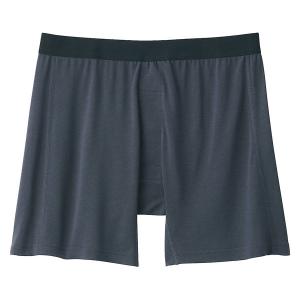 無印良品 メンズ 紳士 なめらか 前開きニットトランクス 紳士Ｓ チャコールグレー 良品計画｜LOHACO by アスクル