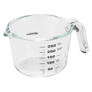 耐熱ガラス計量カップ S 250mL 1個 電子レンジ・食洗器・オーブン対応 シービージャパン｜LOHACO by アスクル