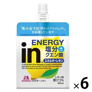 inゼリー（インゼリー）エネルギーレモン 栄養補助ゼリー 1セット（1個×6） 森永製菓｜LOHACO by ASKUL