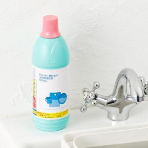 台所用漂白剤 塩素系 キッチンブリーチ  600mL 1個 ロケット石鹸 厨房用漂白剤 アスクル限定 オリジナル｜LOHACO by アスクル
