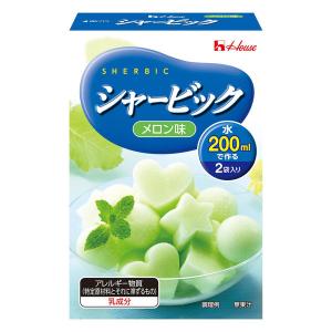 シャービック メロン味 1個 ハウス食品 製菓材 手作りお菓子｜LOHACO by アスクル