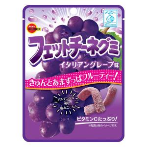フェットチーネグミグレープ味 50g 1個 ブルボン グミ｜LOHACO by アスクル