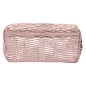 無印良品 立体メッシュケース ピンク Ｍ 約２５×１２．５×５ｃｍ 良品計画の商品画像