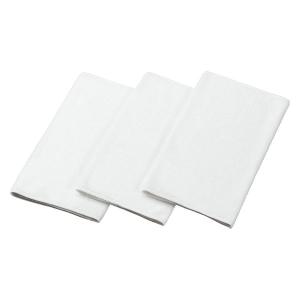 重光商事 「現場のチカラ」 マイクロファイバータオル洗車用 ホワイト 300×500mm アスクル限定 1袋（3枚入） オリジナル｜LOHACO by アスクル