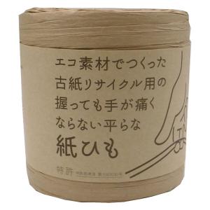 まつうら工業 平らな紙ひも ひらりS 約50m 茶 FLATPAPER-50BRN 1巻｜LOHACO by アスクル