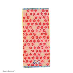 【アウトレット】MOOMIN ムーミン ブルームデイズ フェイスタオル 約34×75cm 1枚 丸眞｜LOHACO by アスクル