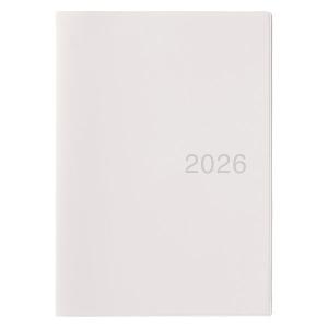 SALE 無印良品 月曜始まりマンスリースケジュール帳 ２０２５年１２月始まり Ｂ５ ホワイトグレー 良品計画｜LOHACO by アスクル