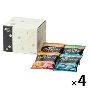 【アウトレット】きき湯 炭酸入浴剤 ファインヒート 分包アソートセット 1セット（8包入×4箱） アース製薬 限定