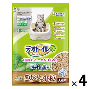 ユニチャーム デオトイレ 消臭・抗菌チップ 天然木 慣れやすい小粒 猫
