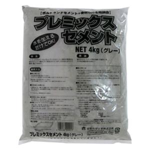 家庭化学工業 プレミックスセメント 4kg グレー 209701 1袋｜LOHACO by アスクル