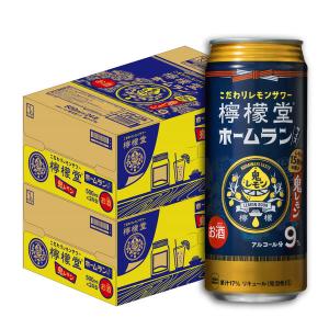 送料無料 レモンサワー 檸檬堂 ホームランサイズ 鬼レモン 500ml 2ケース（48本） 缶チューハイ 酎ハイ