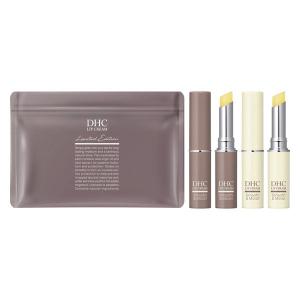 【数量限定】DHC 薬用リップクリーム グレージュ＆アイボリー 1セット(2本)無香料 保湿リップスティック