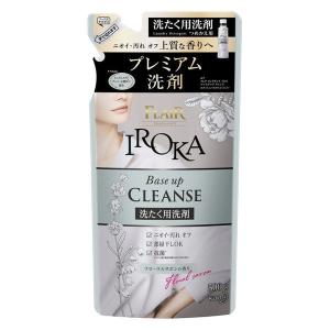 フレアフレグランス IROKA イロカ ベースアップクレンズ 詰め替え 500g 1個 衣料用洗剤 花王