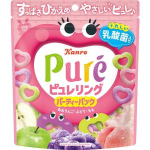 Pure(カンロ) カンロ ピュレグミ 青空ピングレソーダ 52g×6袋 : お菓子