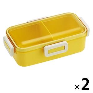 【アウトレット】スケーター ふわっと弁当箱 レトロフレンチ YE 1セット（2個：1個×2） PFLB6 弁当箱