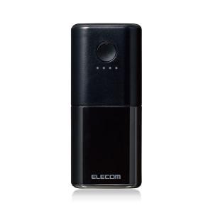 【アウトレット】エレコム モバイルバッテリー 5000mAh 2.4A USB-A出力1ポート ブラック 1個 DE-M13L-5000BK