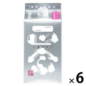 菊正宗 しぼりたて ギンパック 900ml パック 1セット（1本×6） 日本酒｜LOHACO by アスクル