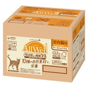 AllWell 10種の自然素材 室内猫用 チキン味 ドライフード ( 400g×8袋