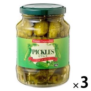 ピクルス 340g 1セット（1個×3）トマトコーポレーション きゅうり酢漬け