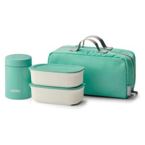 サーモス（THERMOS） 真空断熱スープランチセット 800ml ミント JEA-800 MNT 1個