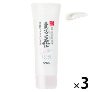 サナ なめらか本舗 薬用美白スキンケアUV 01 SPF40・PA+++ 50g 常盤薬品工業 ×3個｜LOHACO by ASKUL