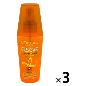 ロレアル パリ エルセーヴ リスインテンス スムースオイルエッセンス 100ml 日本ロレアル（洗い流さない　ヘアトリートメント） ×3個