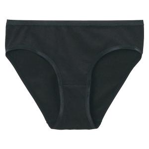 無印良品 ストレッチ天竺編みミディショーツ 婦人 S 黒 良品計画