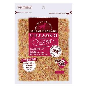 お買い得 ふりかけ 鶏ささみ シニア 小粒タイプ 230g 1袋 九州ペットフード ドッグフード 犬