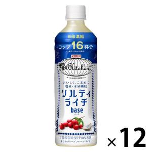 キリンビバレッジ 世界のキッチンから ソルティライチベース ＜希釈タイプ＞ 500ml 12本