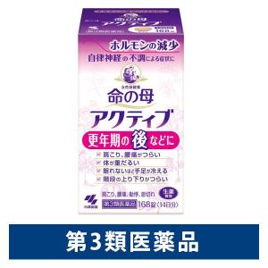 命の母 アクティブ 更年期の後などの 肩こり 腰痛 重だるさ 冷えなどに 生薬製剤 168錠（14日分）【第3類医薬品】｜LOHACO by アスクル