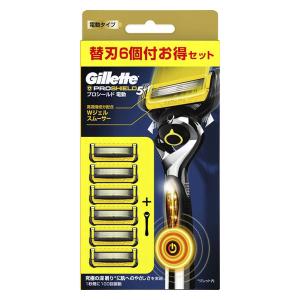 Gillette ジレット プログライド5＋1 電動タイプ 替刃 4個入 クリック